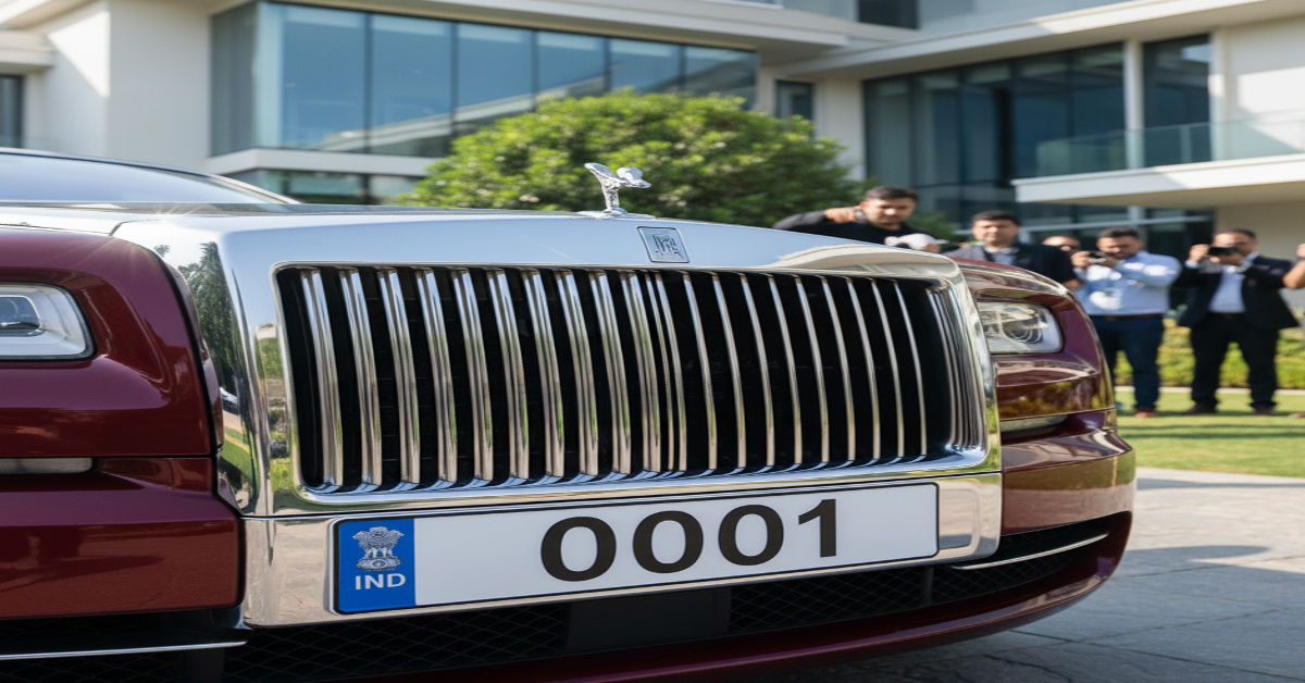 0001 Number Plate Price