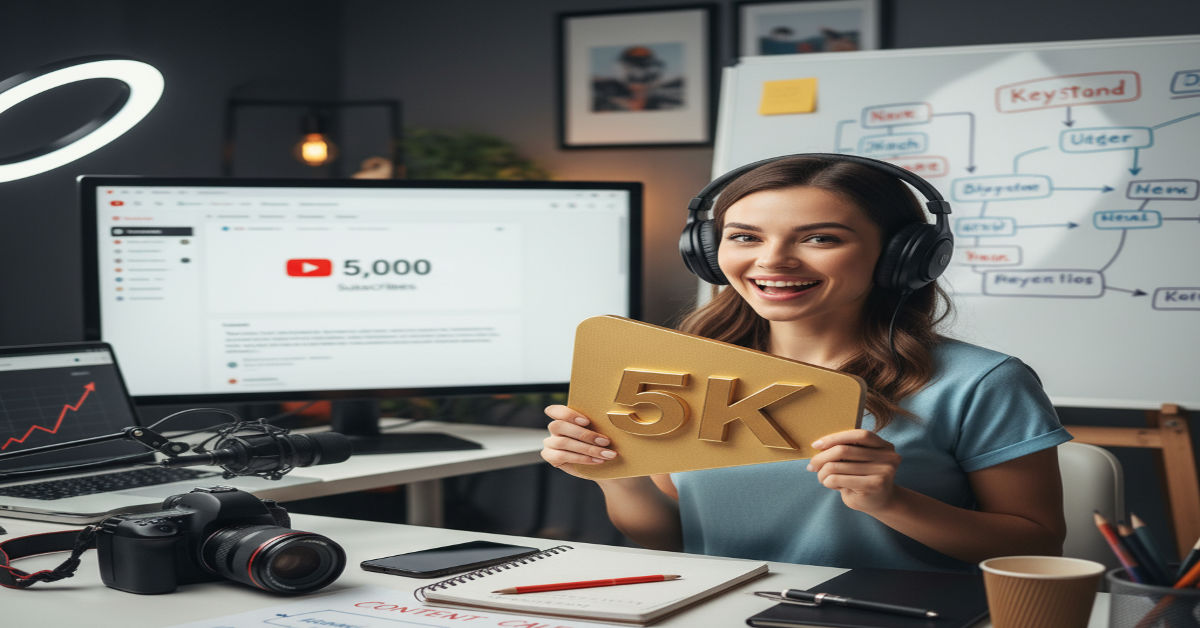 How to Reach My First 5k Followers on YouTube